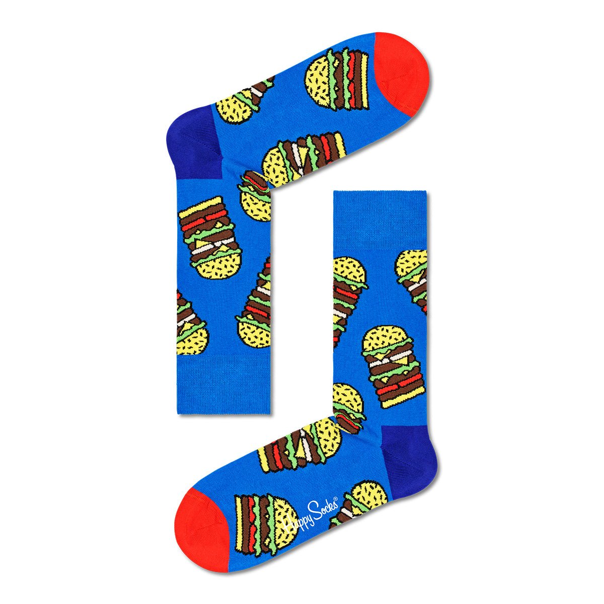 Happy Socks - Burger (S41 - 46) - Gizmo Gifts