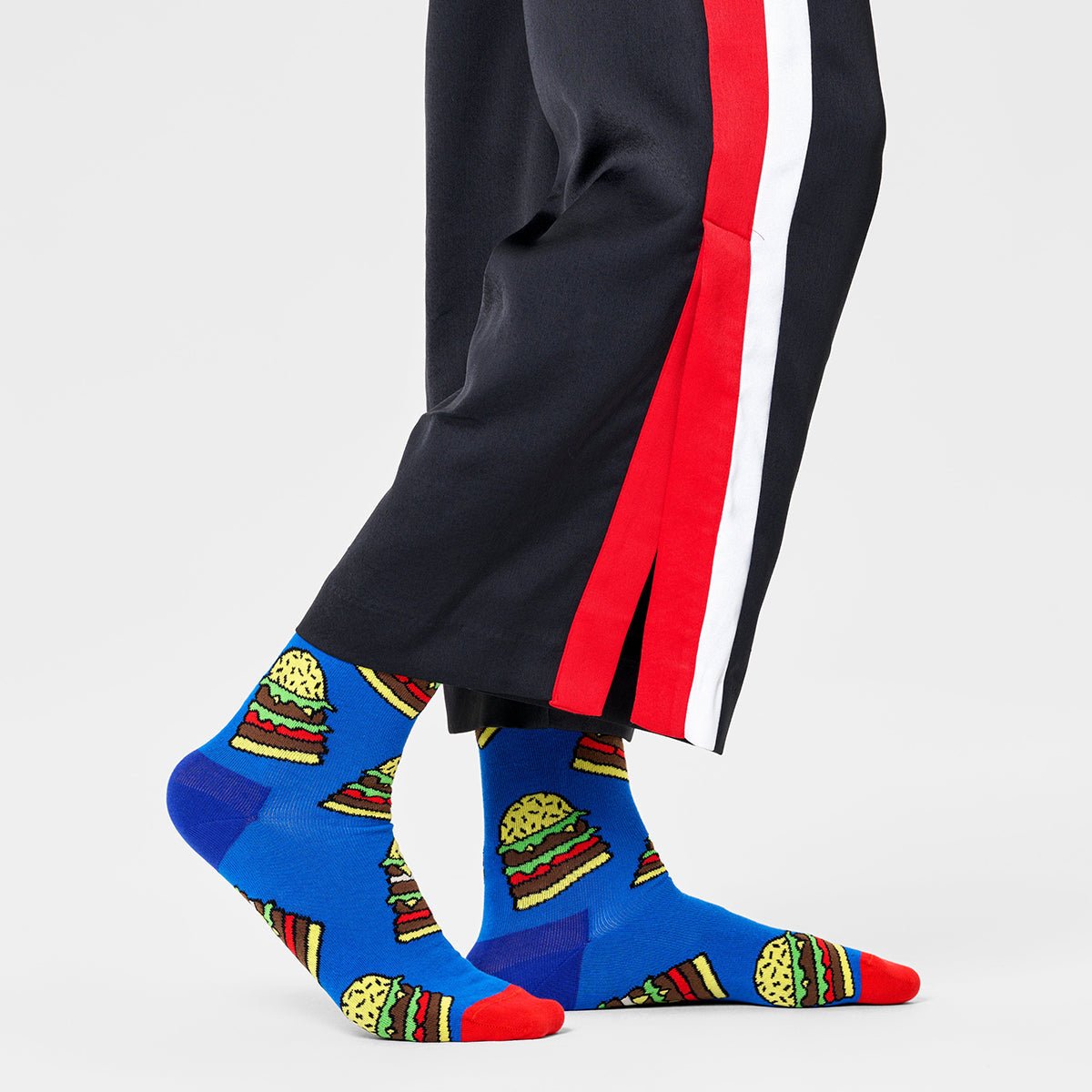 Happy Socks - Burger (S41 - 46) - Gizmo Gifts
