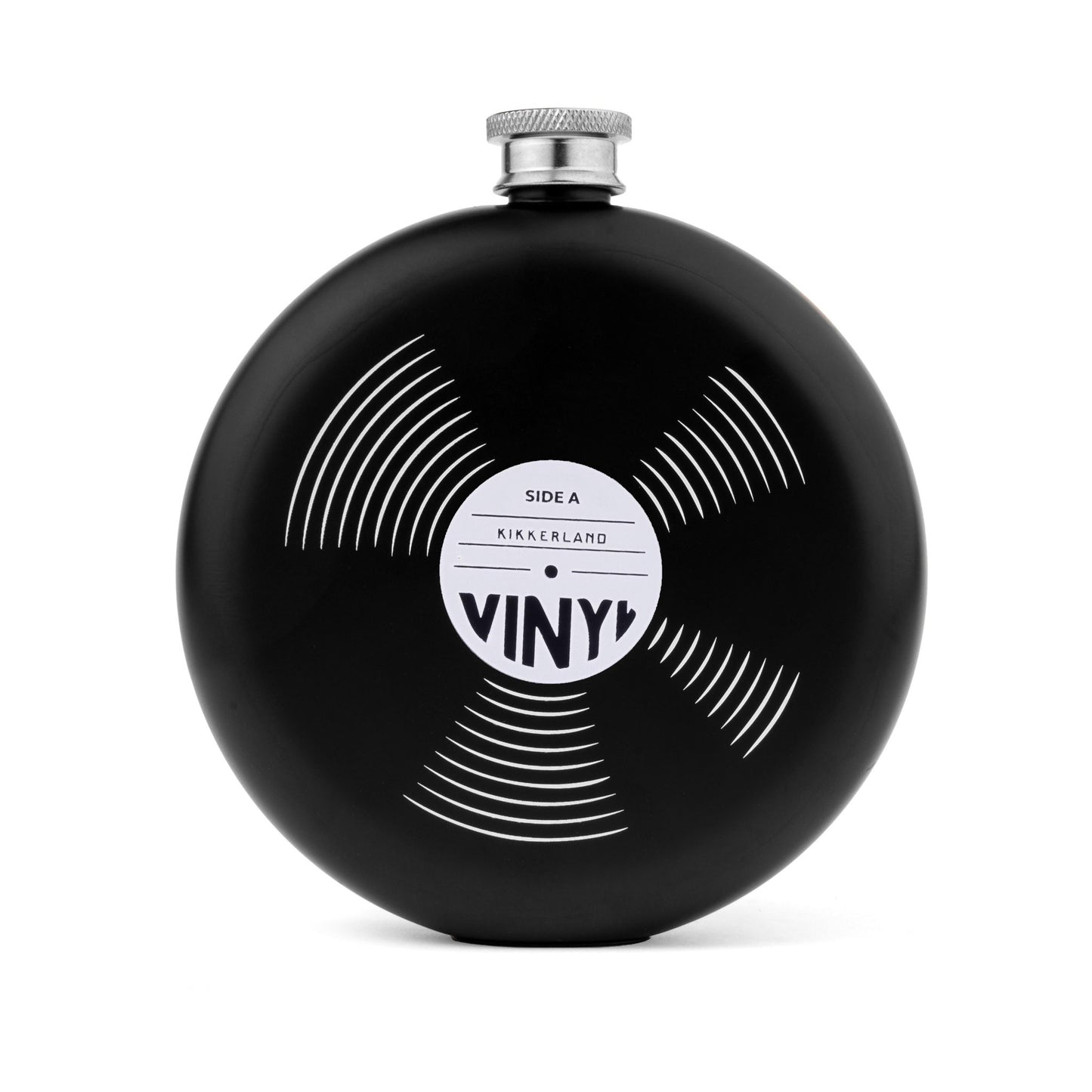Hip Flask - Record by Kikkerland - Gizmo Gifts