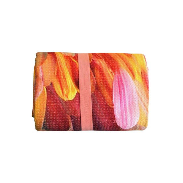 Indigenous Beach Towel - Art:Gloria Petyarre (Leaves) - Gizmo Gifts