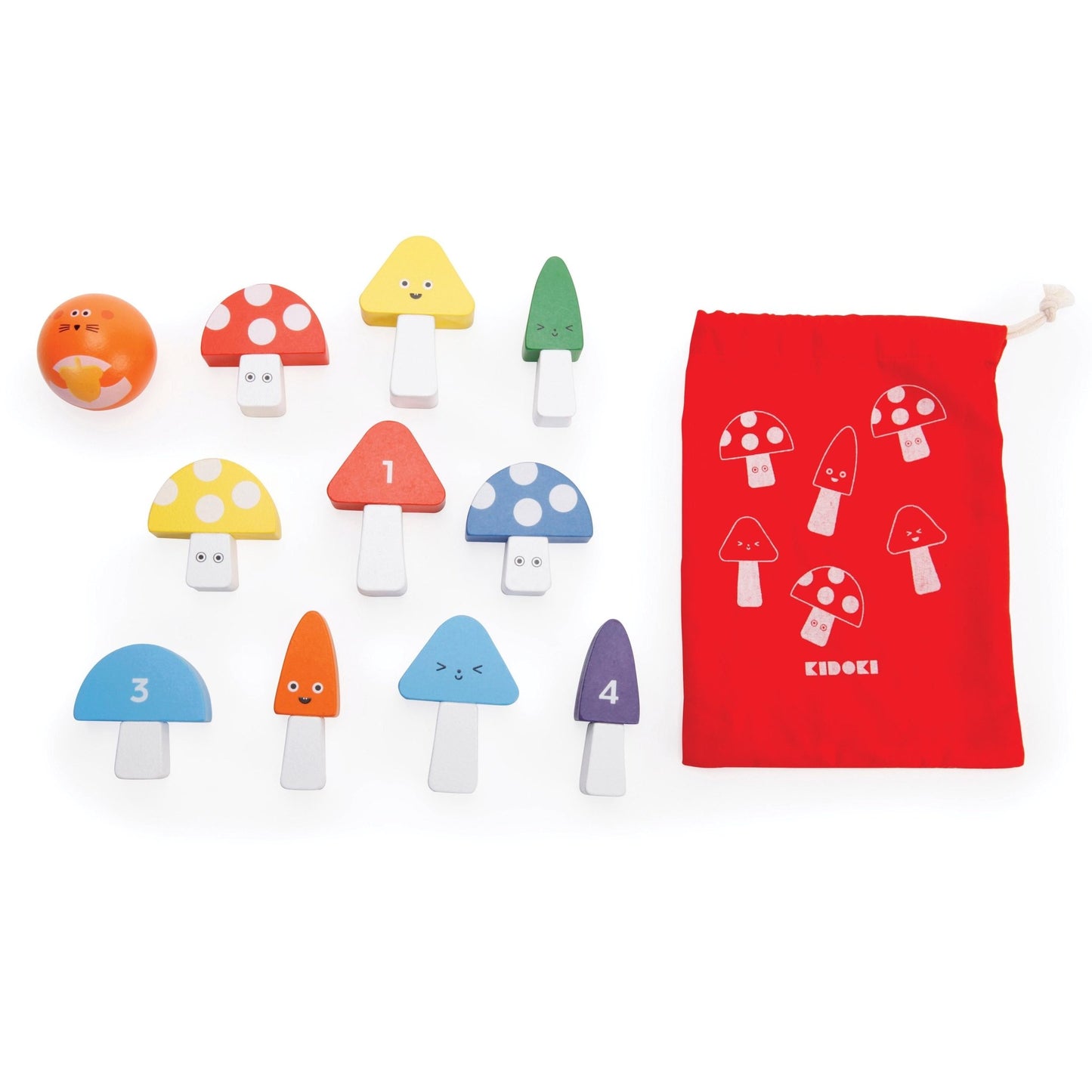 It's a strike!Mini mushroom bowling - Gizmo Gifts