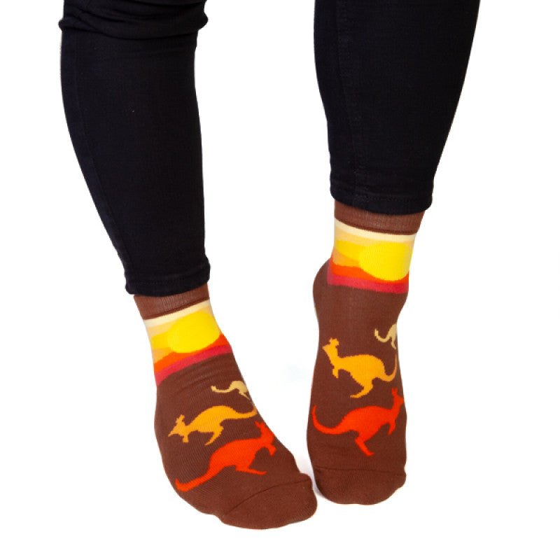 Kangaroo Feet Speak socks - Gizmo Gifts