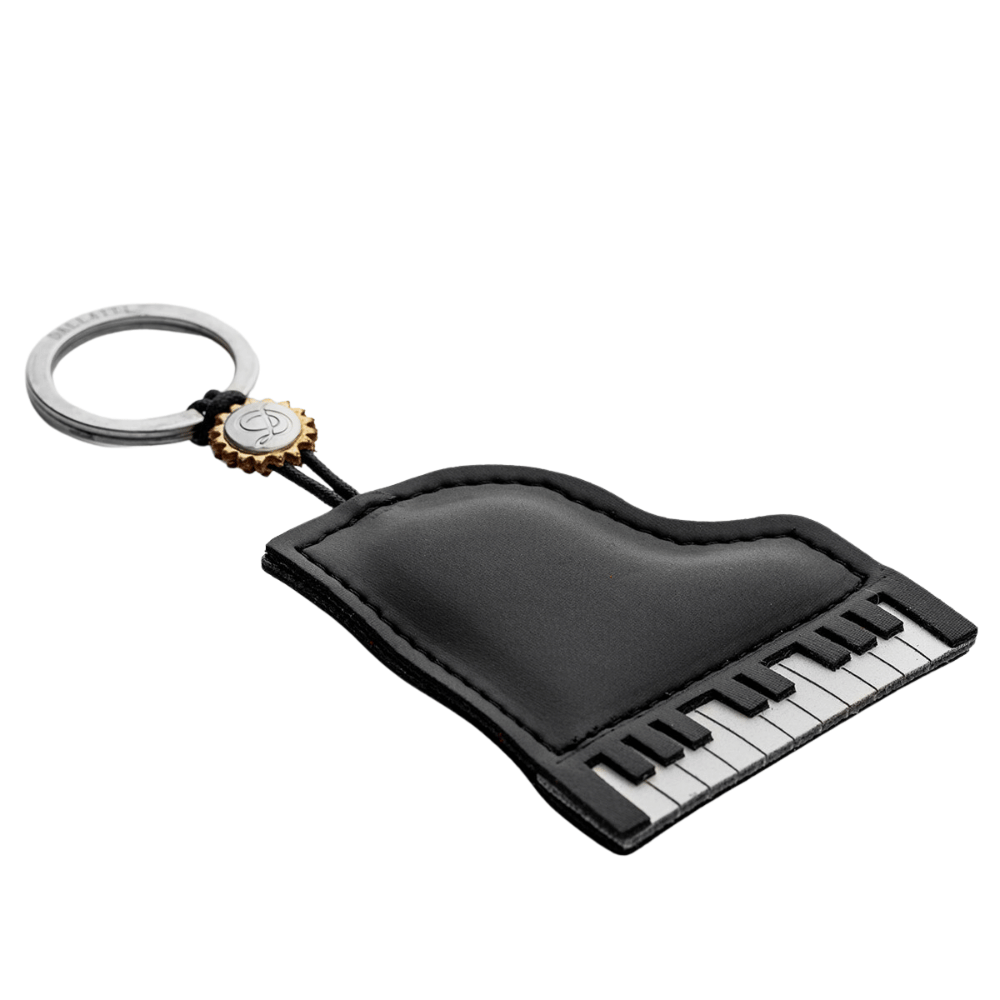 Keyring - Piano leather(made in Italy) - Gizmo Gifts