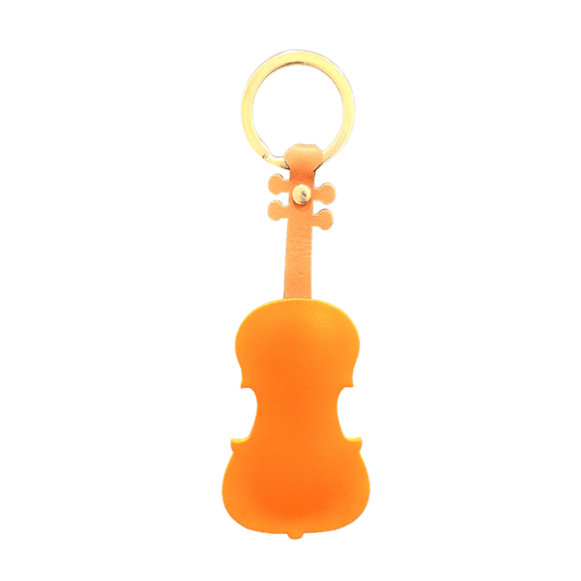 Keyring - Violin leather(made in Italy) - Gizmo Gifts