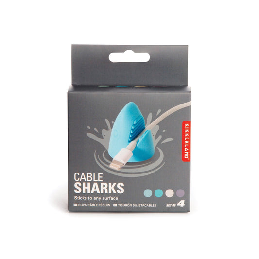 KIKKERLAND Cable sharks computer accessories - Gizmo Gifts