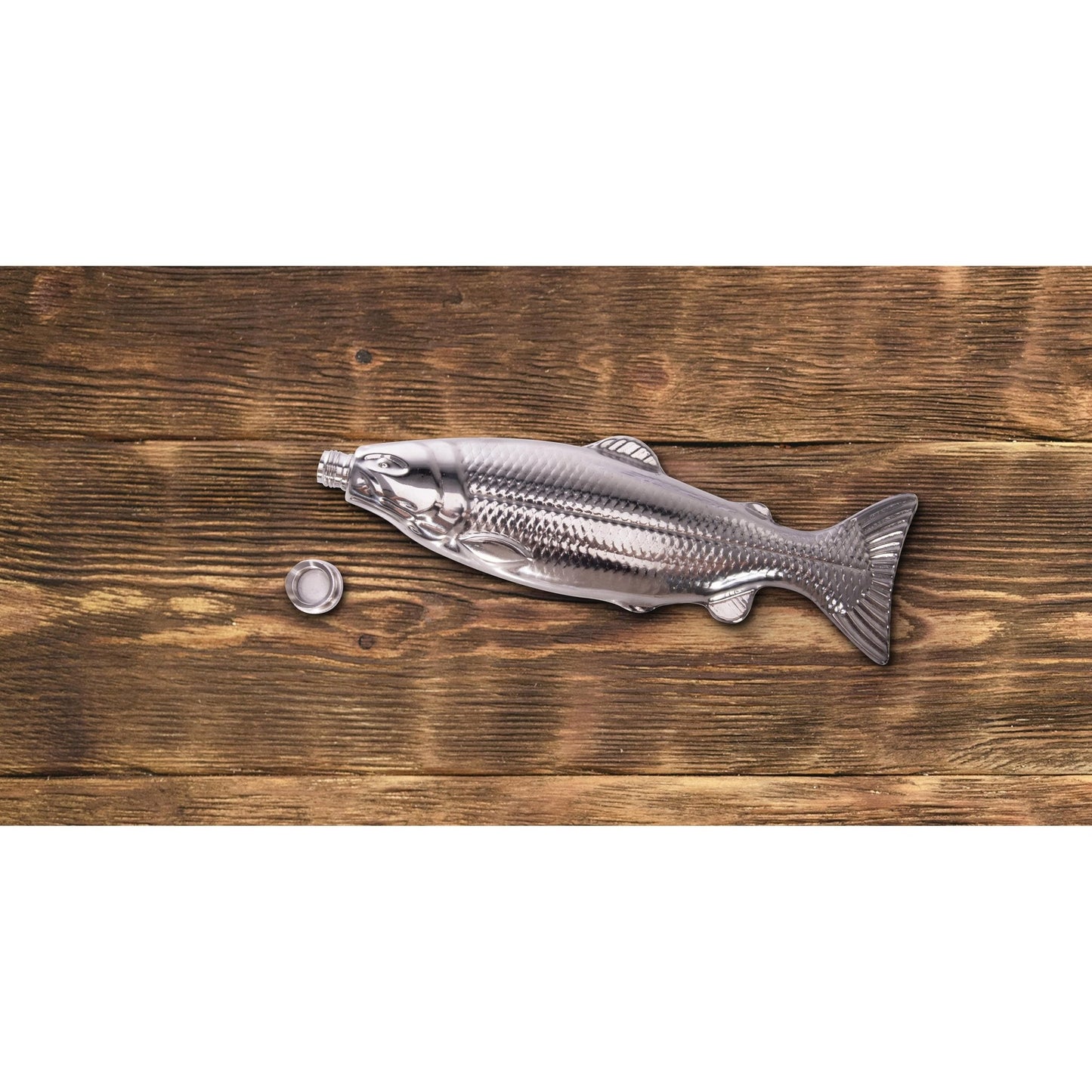 Maverick fish hip flask - Gizmo Gifts
