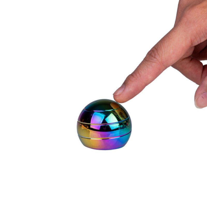 Metallic rainbow gyro - Gizmo Gifts