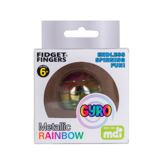 Metallic rainbow gyro - Gizmo Gifts