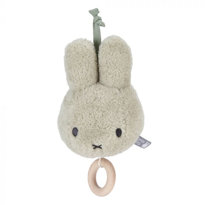 Miffy fluffy green musical pulldown toy - Gizmo Gifts