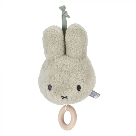 Miffy fluffy green musical pulldown toy - Gizmo Gifts