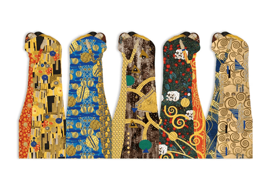 Mon Petit Art Gustav Klimt Accordion Bookmark - Gizmo Gifts