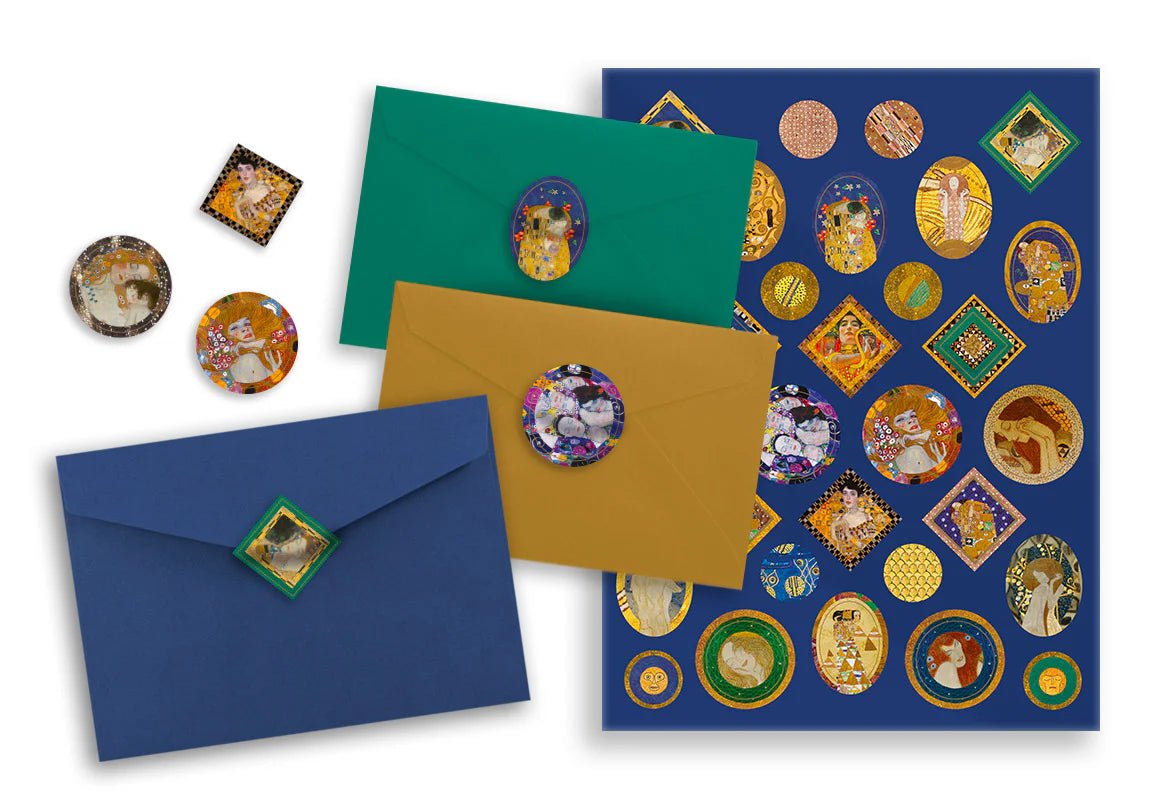 Mon Petit Art Gustav Klimt stickers - Gizmo Gifts