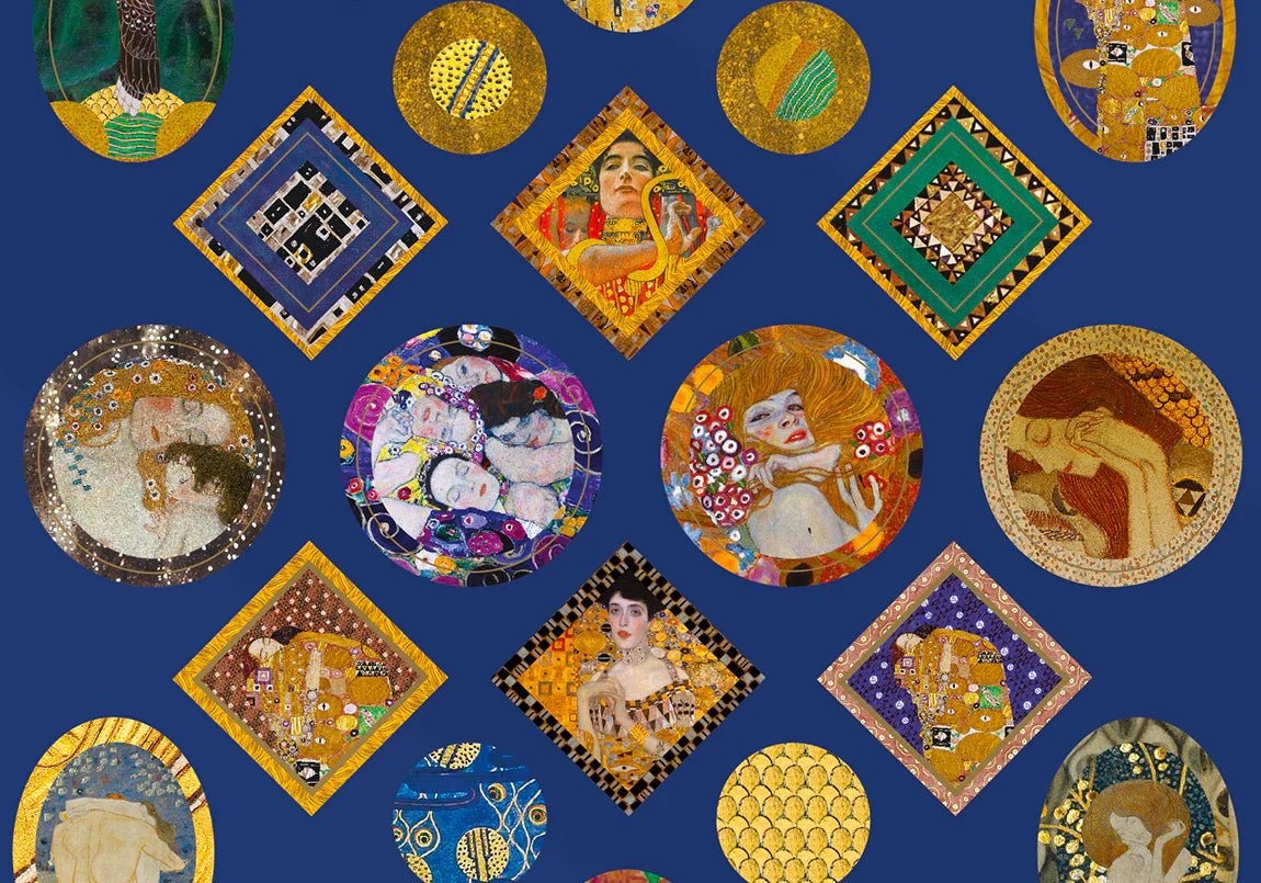 Mon Petit Art Gustav Klimt stickers - Gizmo Gifts