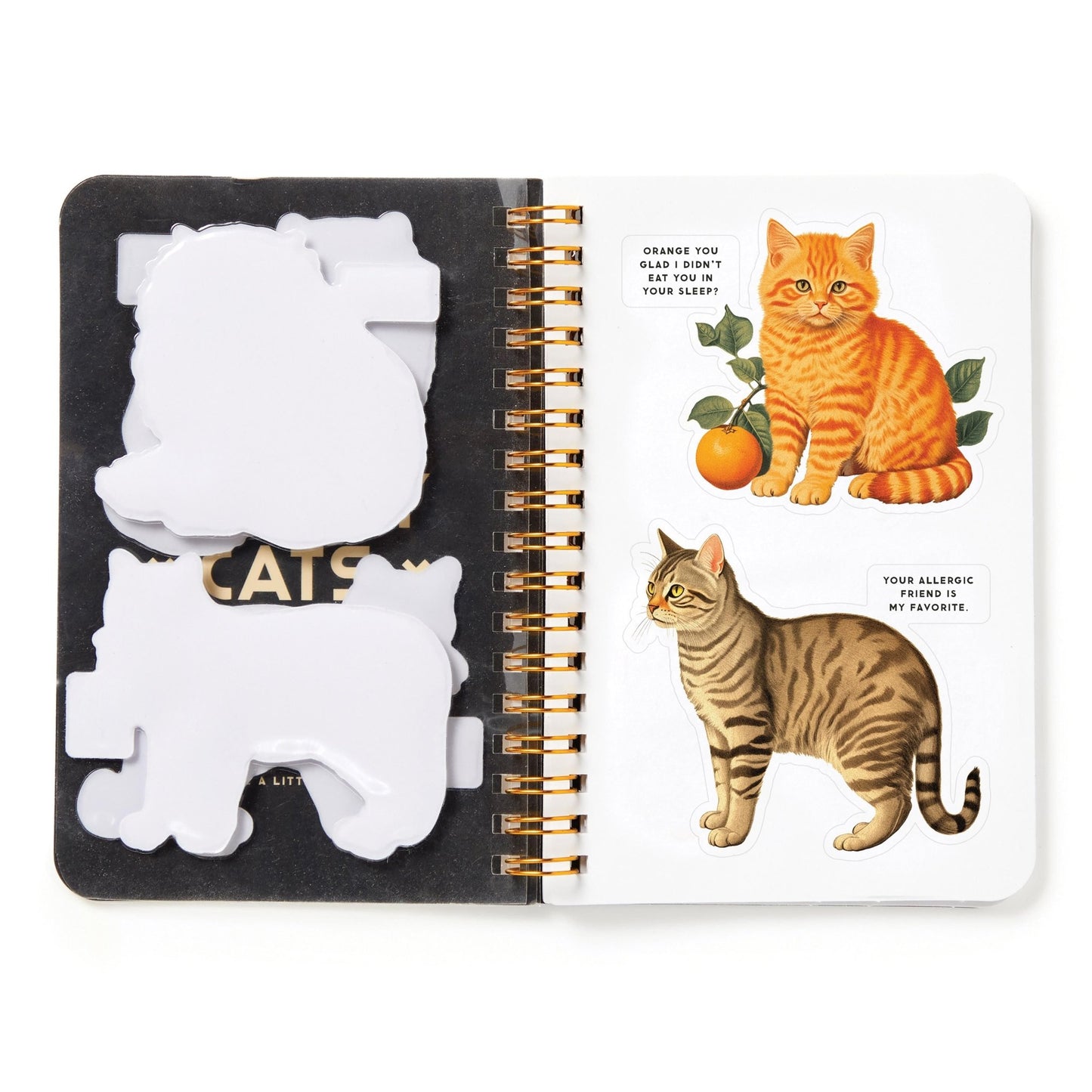 Moody Cats sticker book - Gizmo Gifts