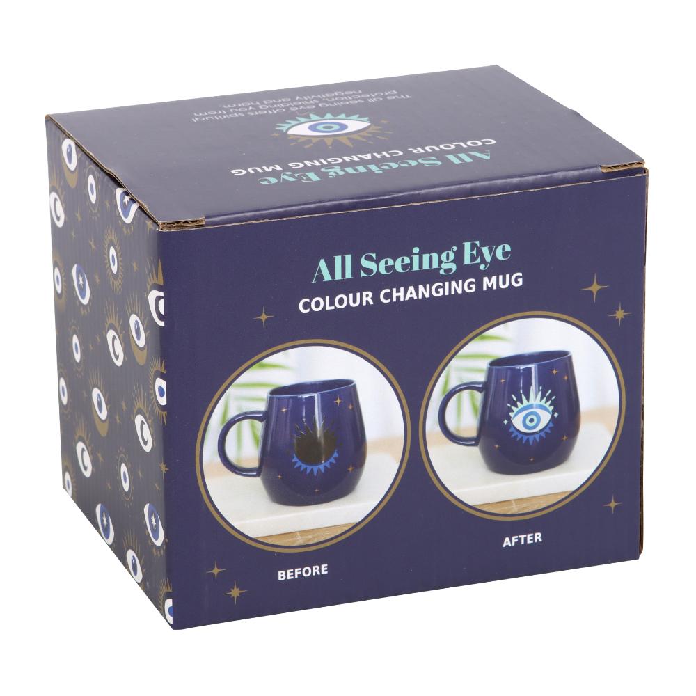 Mug - Colour changing all - seeing eye - Gizmo Gifts