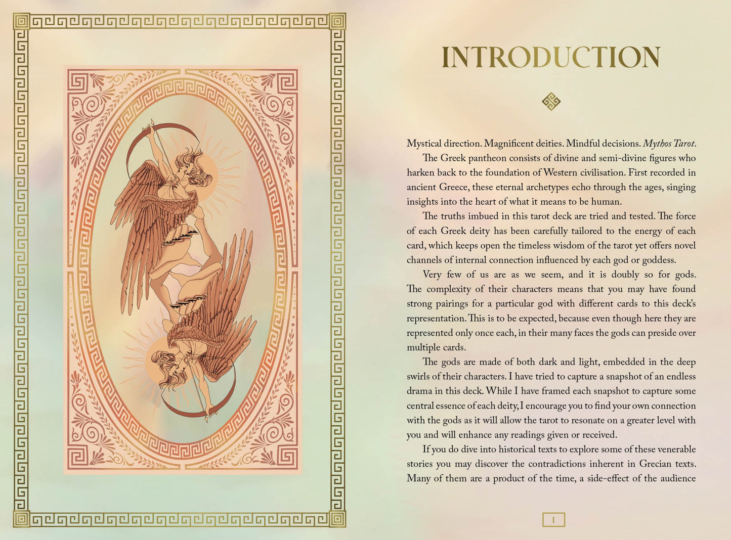 Mythos Tarot(Guidance from the Greek Gods) by Helena Elias - Gizmo Gifts