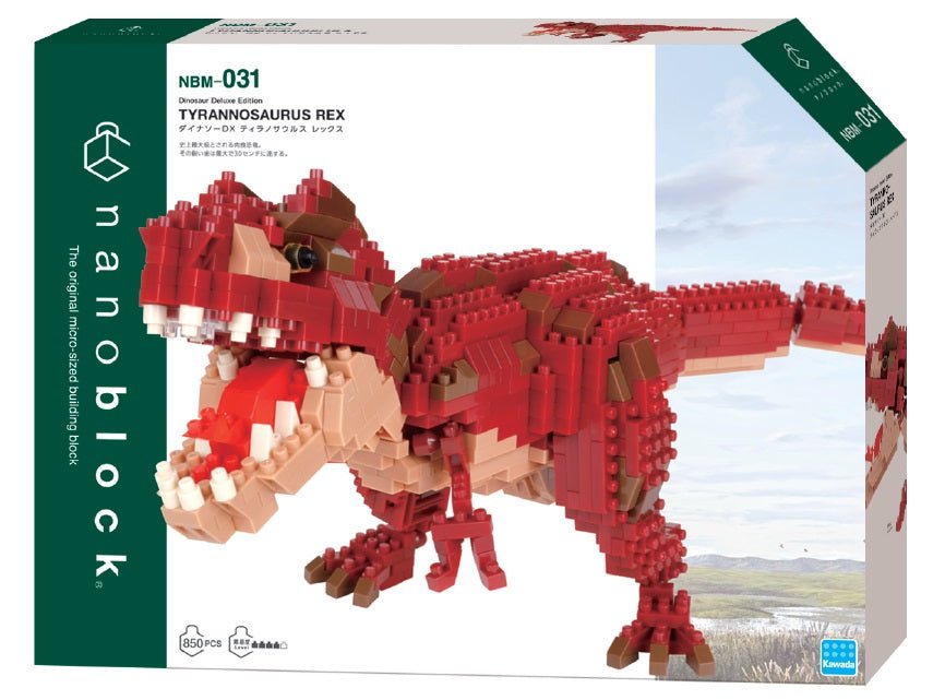 NANOBLOCK - DX Tyrannosaurus Rex - Gizmo Gifts