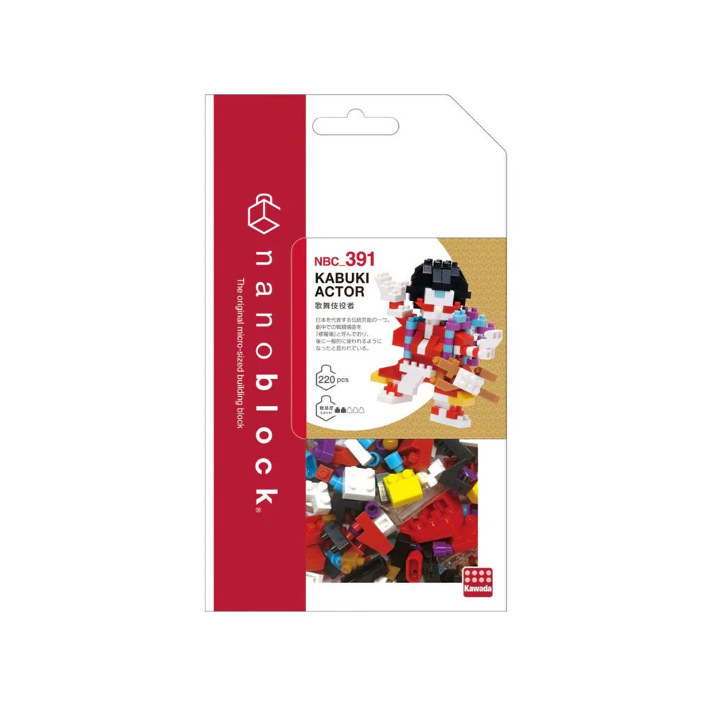 NANOBLOCK - Kabuki Actor - Gizmo Gifts