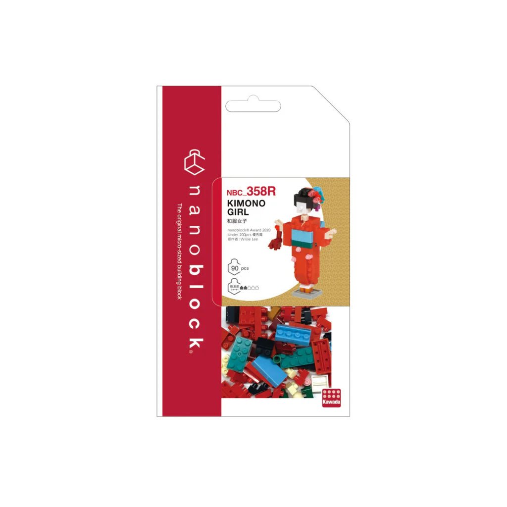 NANOBLOCK - Kimono Girl - Gizmo Gifts