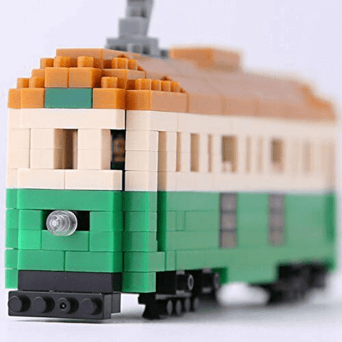 NANOBLOCK Melbourne tram toy model- Gizmo Gifts