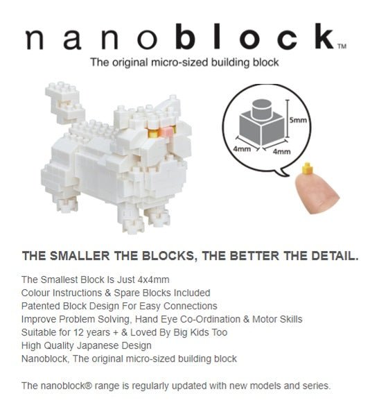 NANOBLOCK - Persian cat - Gizmo Gifts