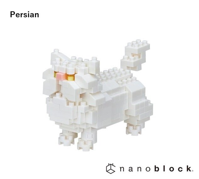 NANOBLOCK - Persian cat - Gizmo Gifts