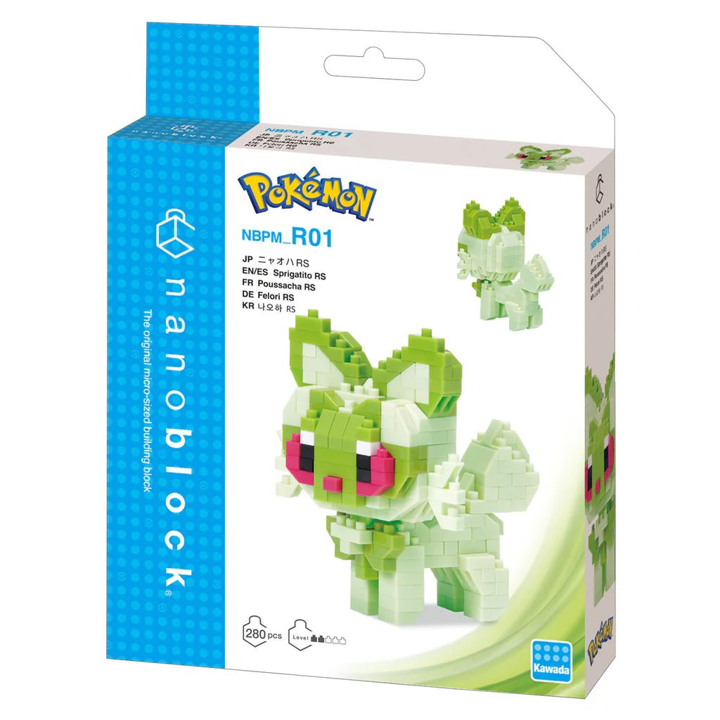 NANOBLOCK - Pokemon Sprigatito RS - Gizmo Gifts