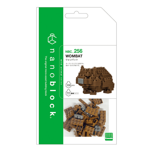 NANOBLOCK Wombat building blocks-packaged - Gizmo Gifts