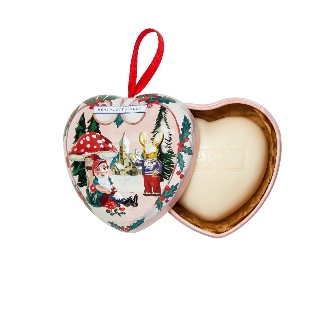 Nathalie Lete Christmas novelty tin case with soap(90g) - Gizmo Gifts