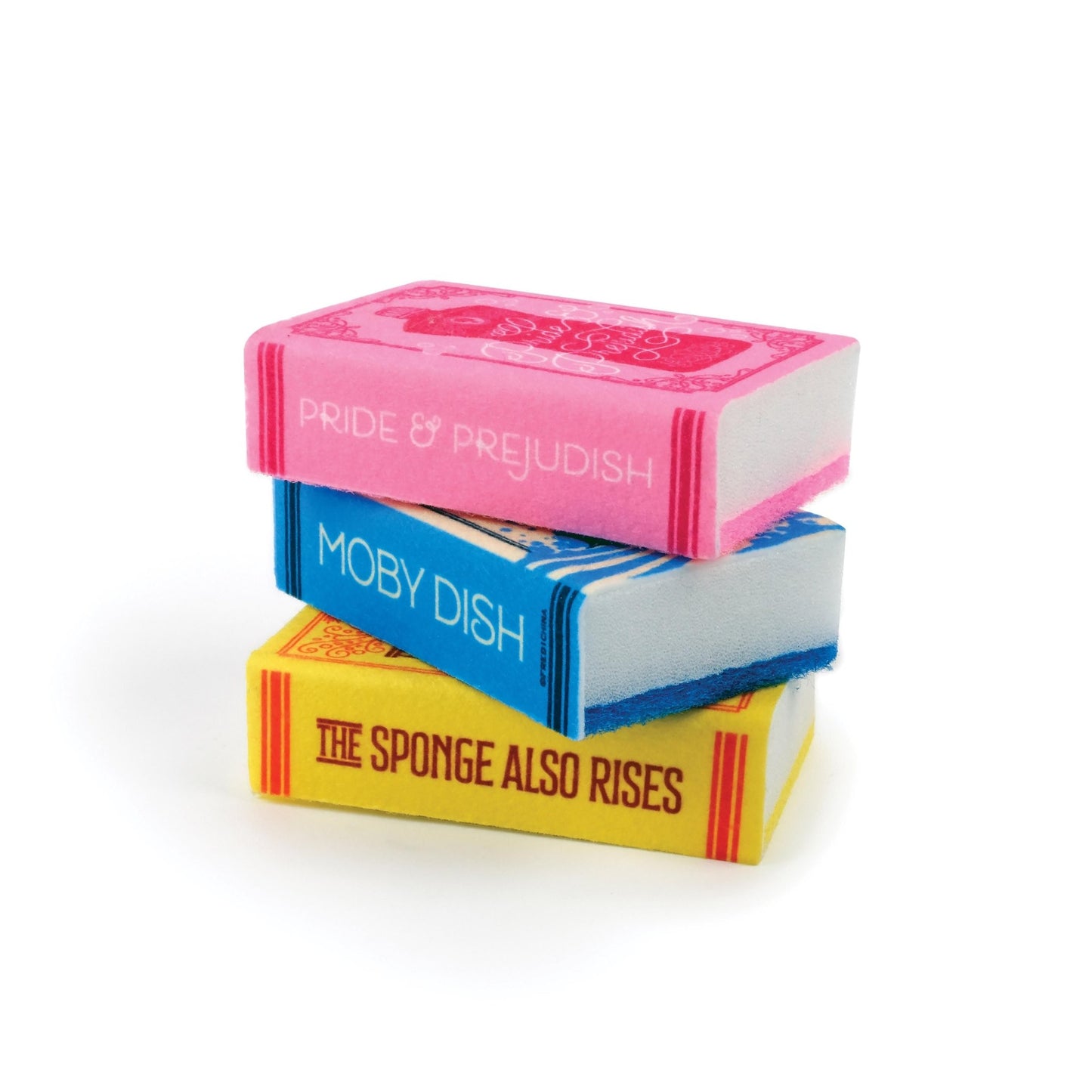 Neat and Novel Sponges (Set of 3)by Fred - Gizmo Gifts