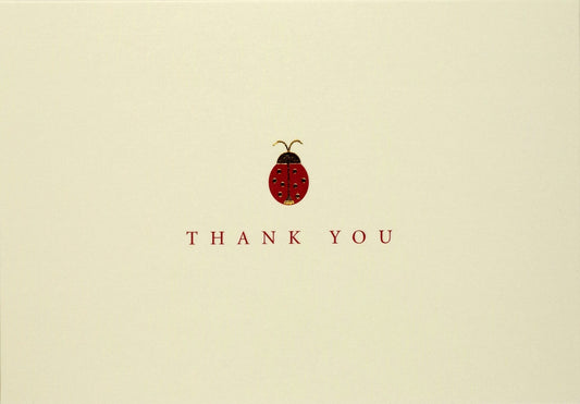 Notecards - Ladybug Thank you - Gizmo Gifts