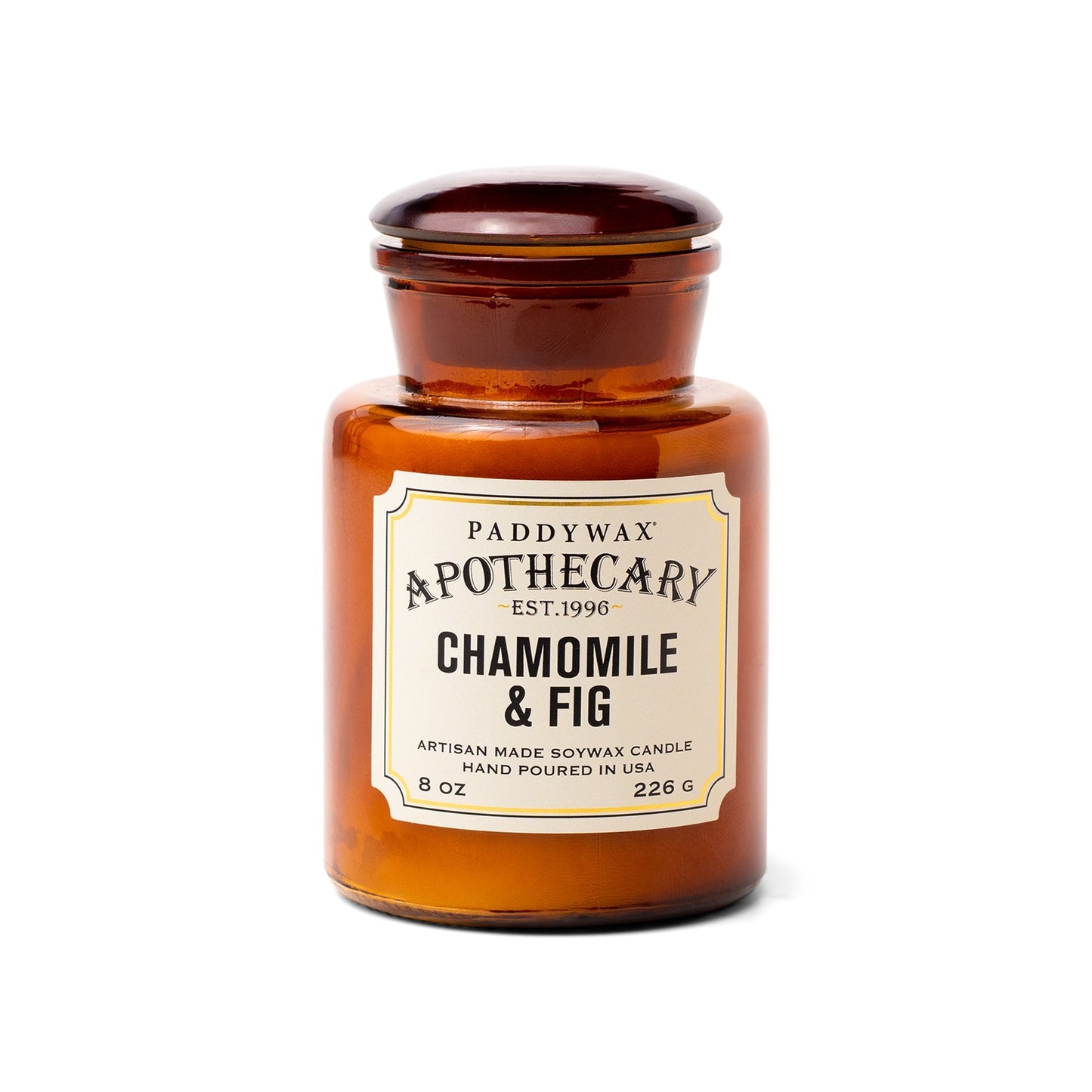 Paddywax Apothecary candle - Chamomile and Fig 8oz - Gizmo Gifts