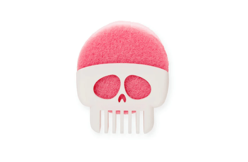 PELEG Brain Drain skull sponge holder - Gizmo Gifts