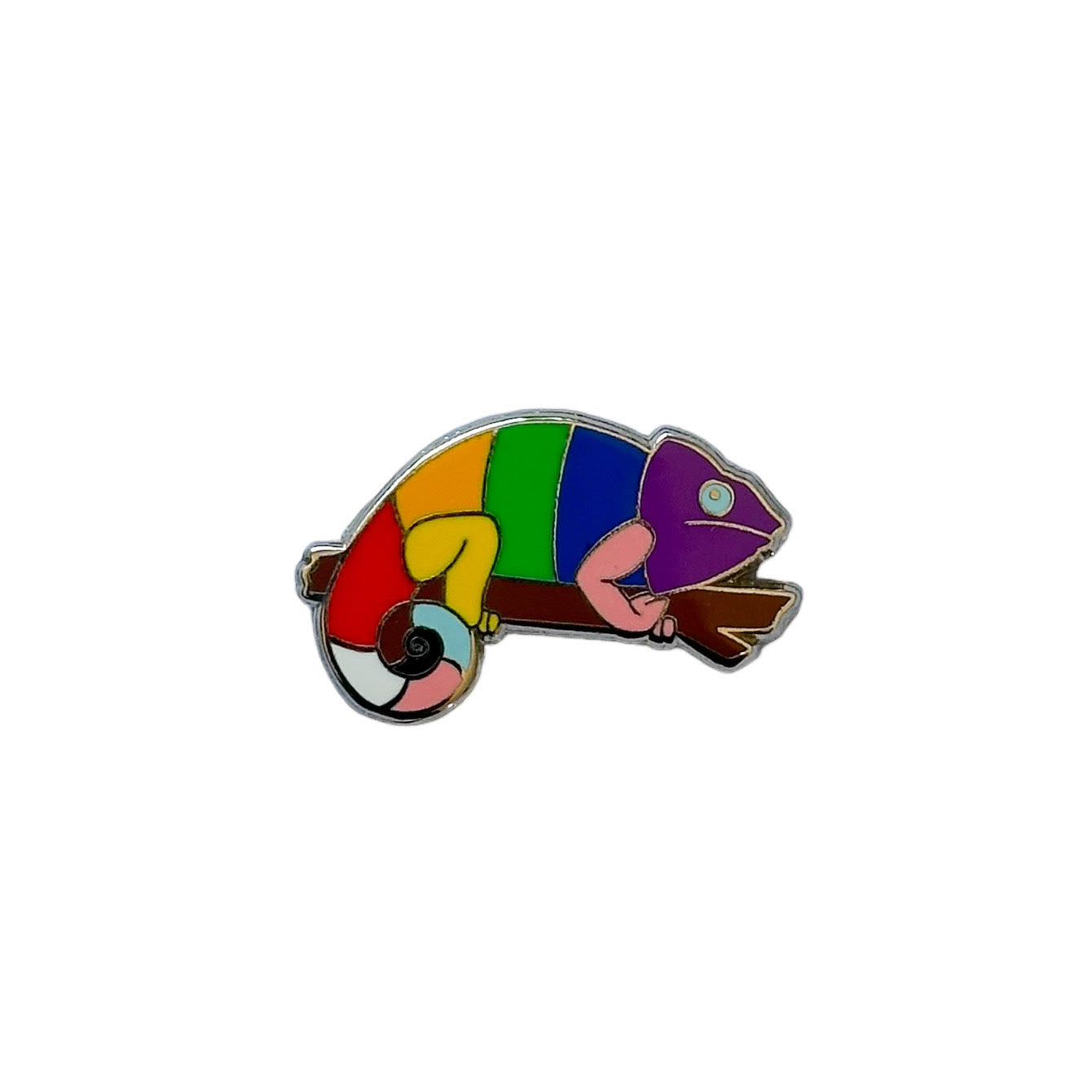 Enamel pin accessory- Pride Chameleon