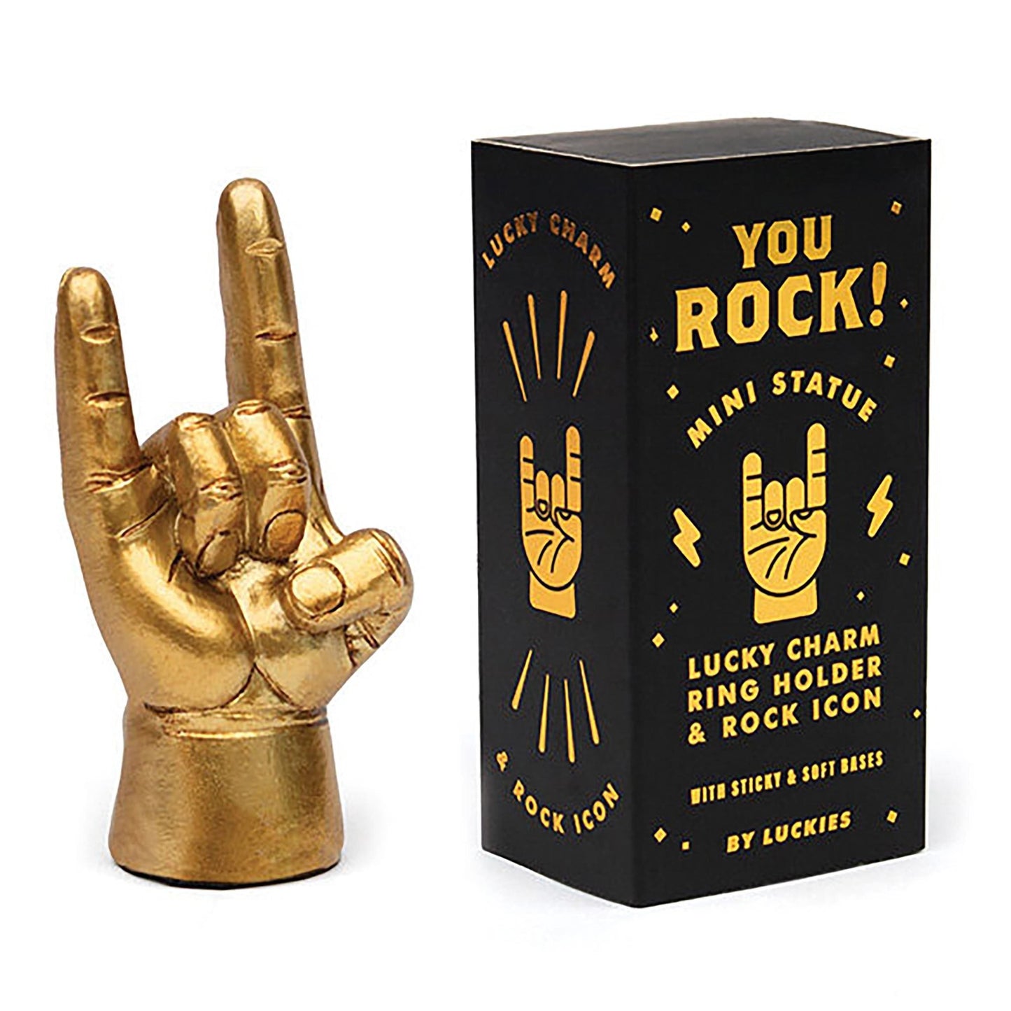 Rock on! - Mini statue/ring holder - Gizmo Gifts