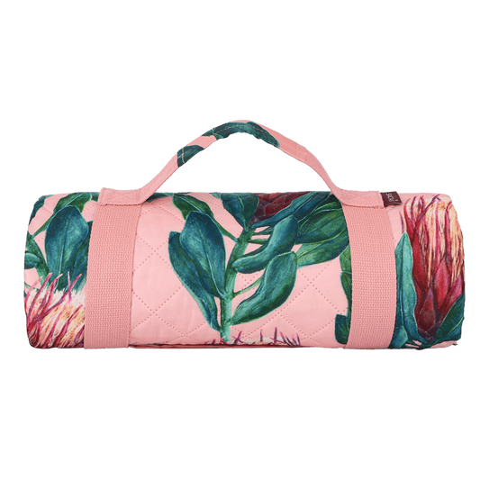 SACHI Picnic rug/Protea design - Gizmo Gifts