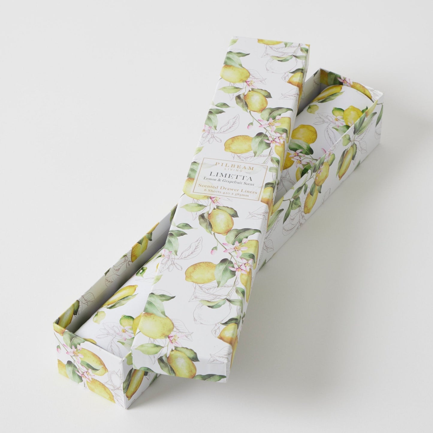 Scented drawer liners - Limetta(Lemon & Grapefruit) - Gizmo Gifts