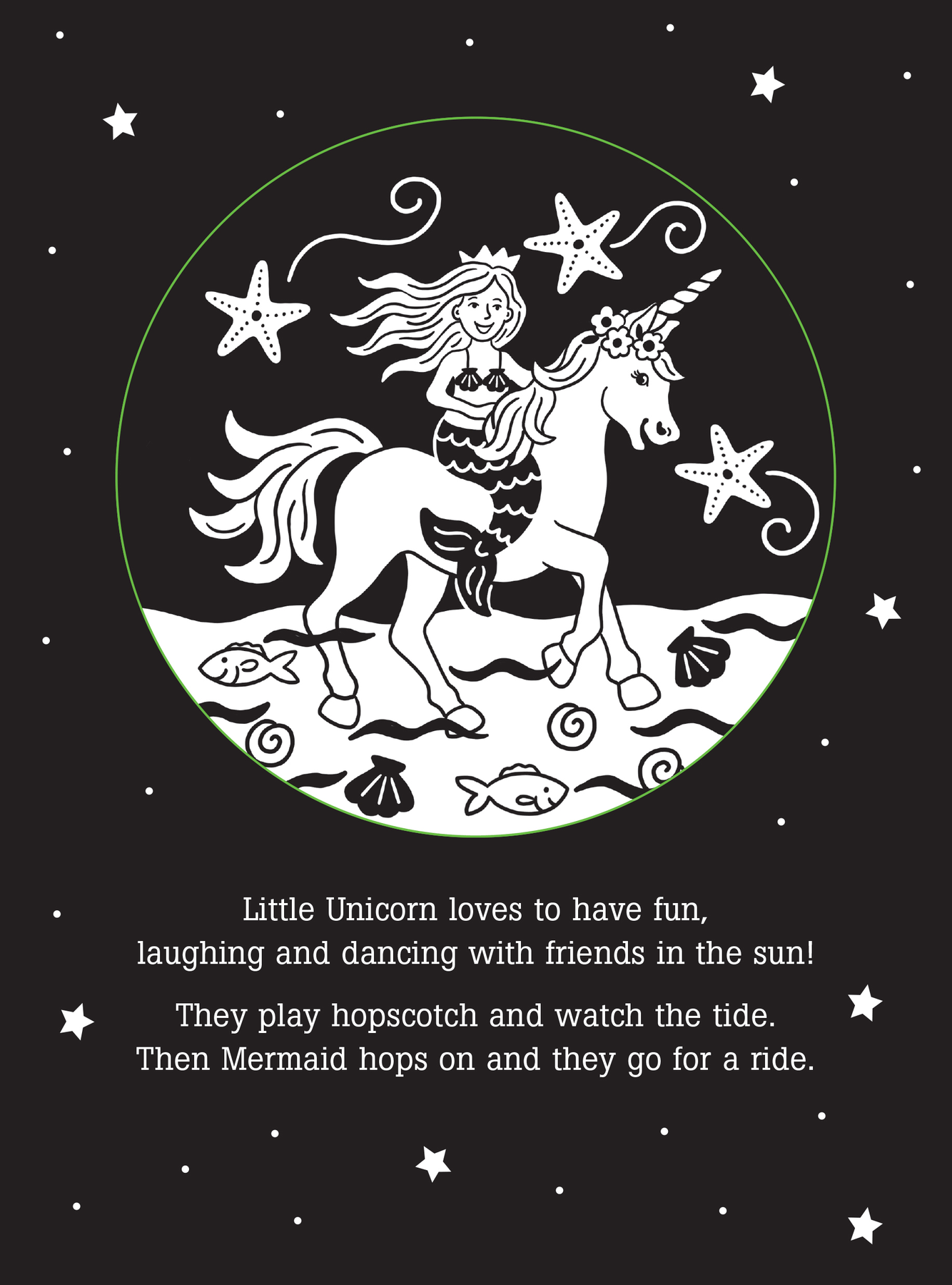 Shadow book - Unicorn's magical day - Gizmo Gifts