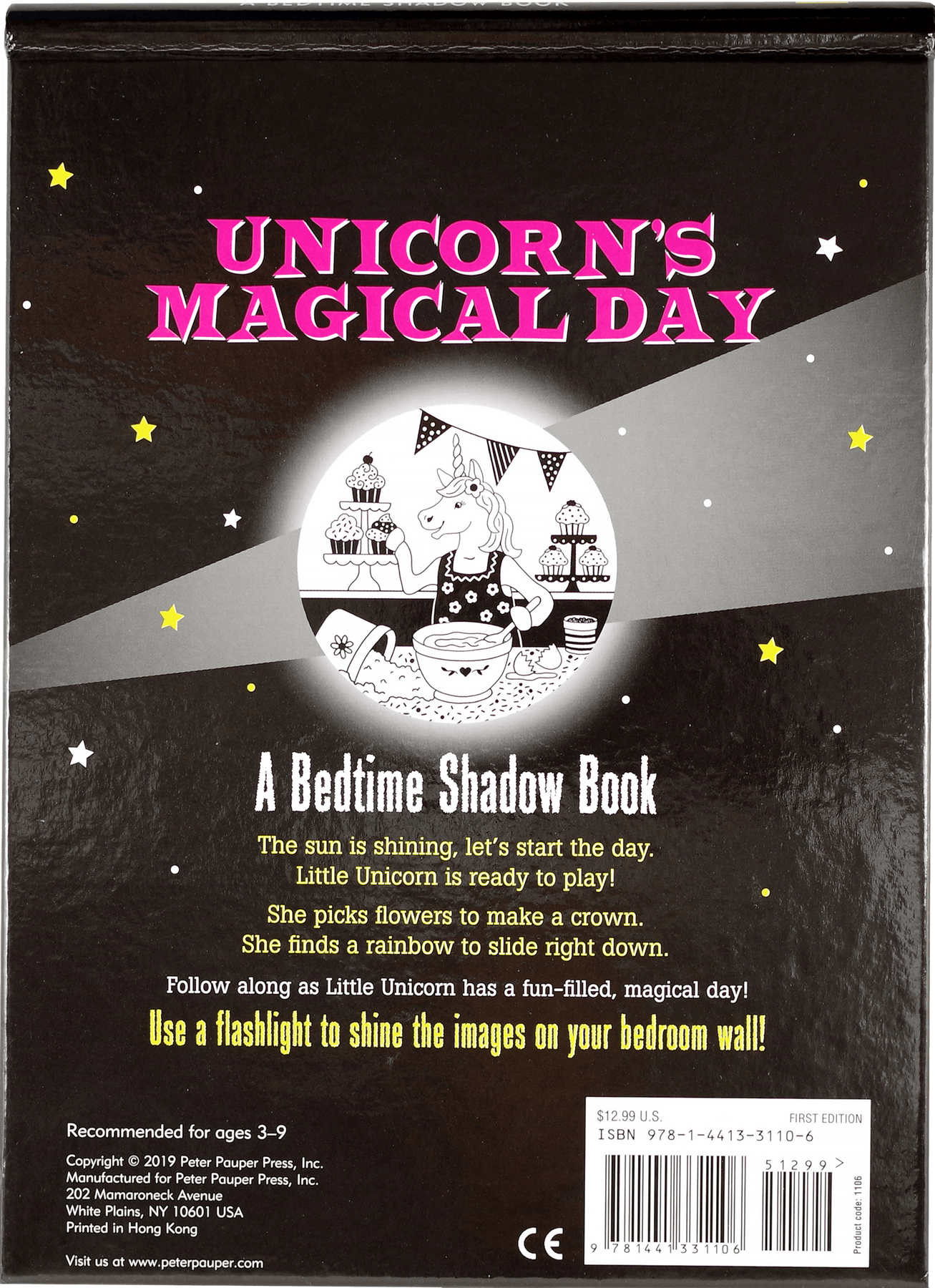 Shadow book - Unicorn's magical day - Gizmo Gifts