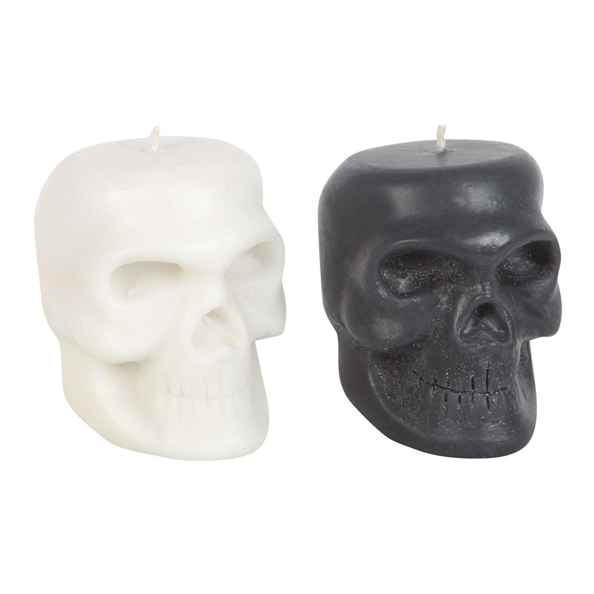 Skull candles (White sage or Opium H8.5cm) - Gizmo Gifts
