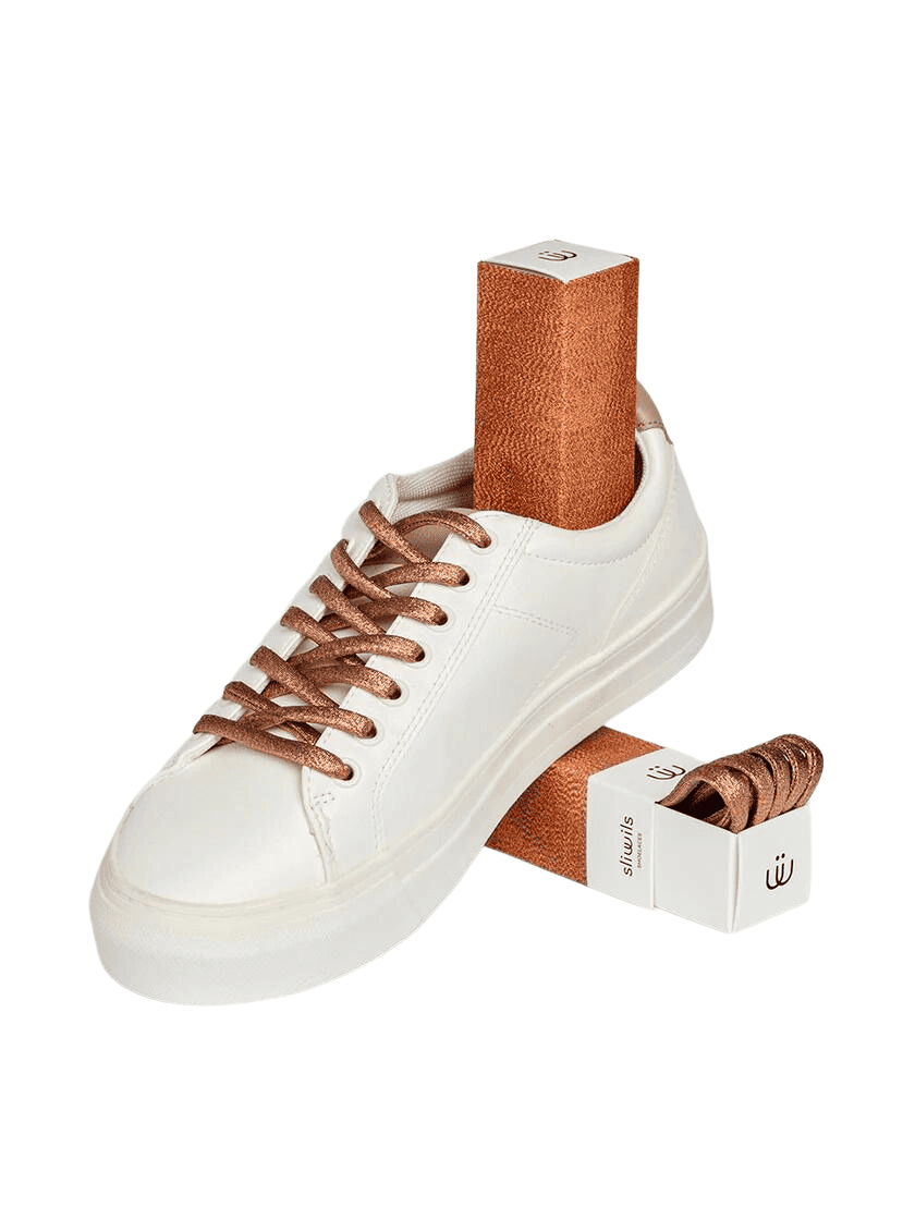 SLIWILS Shoelaces - Bronze (120cm) - Gizmo Gifts