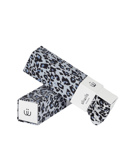 SLIWILS Shoelaces - Snow Leopard ( 120cm) - Gizmo Gifts