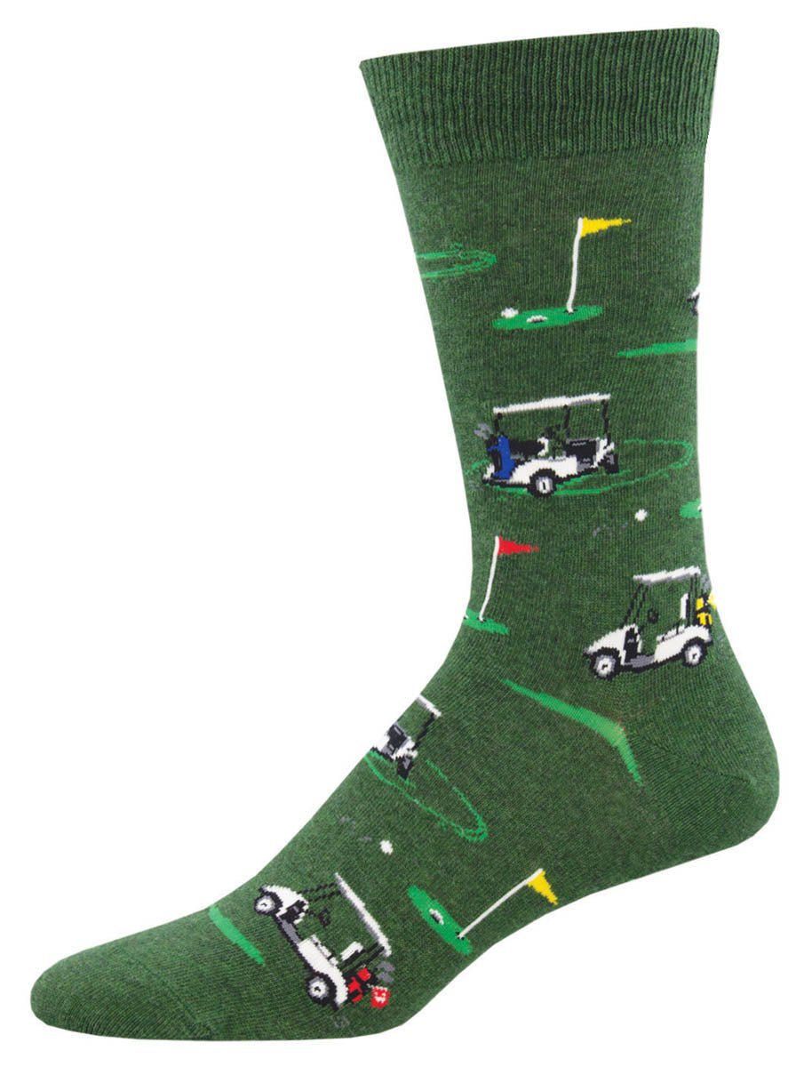 SOCKSMITH Men's socks - Putting around the green - Gizmo Gifts