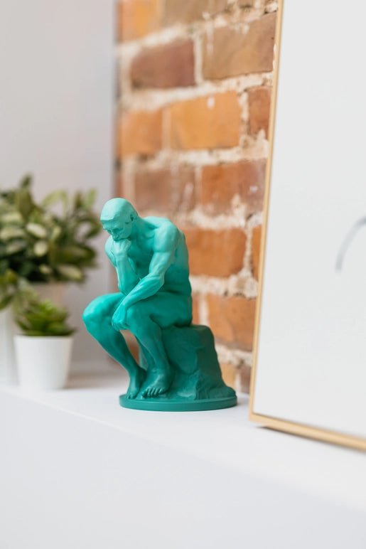 Statue - Rodin's The Thinker (11x14x20cm) by Today is Art Day - Gizmo Gifts