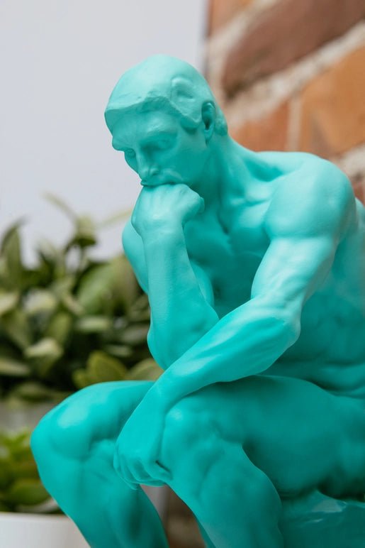 Statue - Rodin's The Thinker (11x14x20cm) by Today is Art Day - Gizmo Gifts