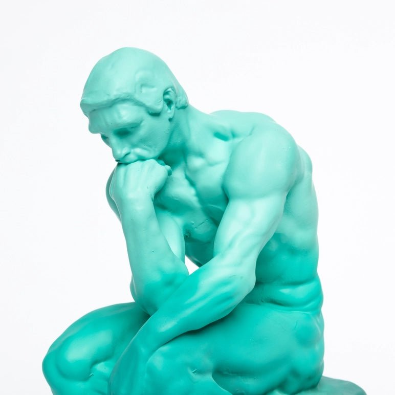 Statue - Rodin's The Thinker (11x14x20cm) by Today is Art Day - Gizmo Gifts