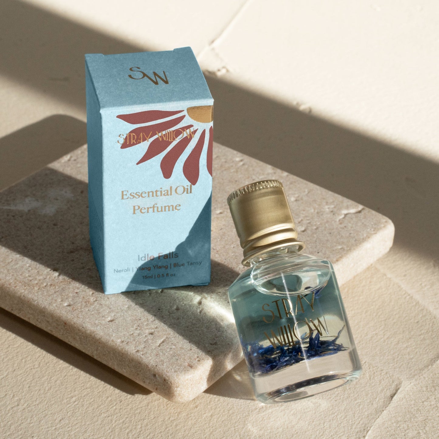 Stray Willow Essential oil perfume roller - Idle Falls (15ml) - Gizmo Gifts