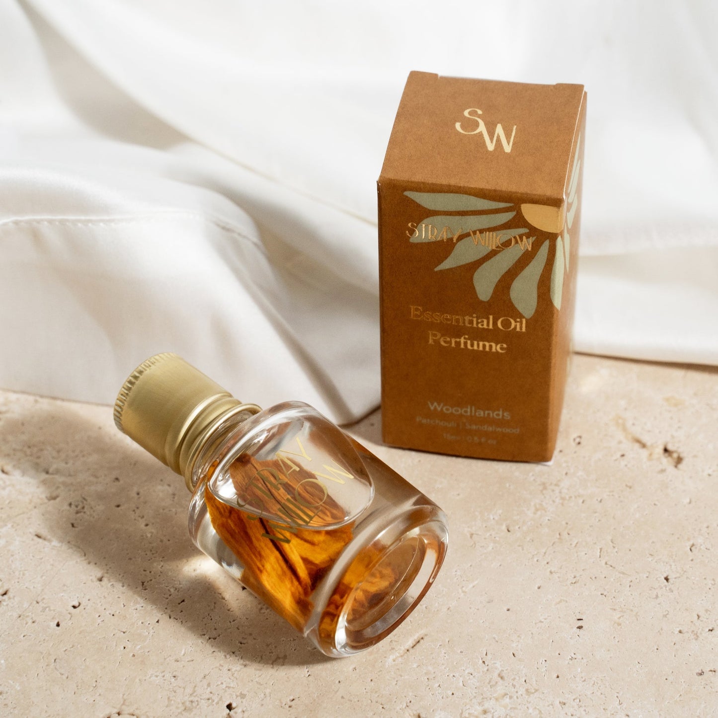 Stray Willow Essential oil perfume roller - Woodlands 15ml - Gizmo Gifts