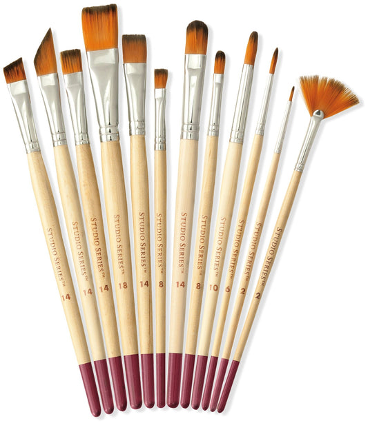 Studio Series Artist's Brush set/12 - Gizmo Gifts