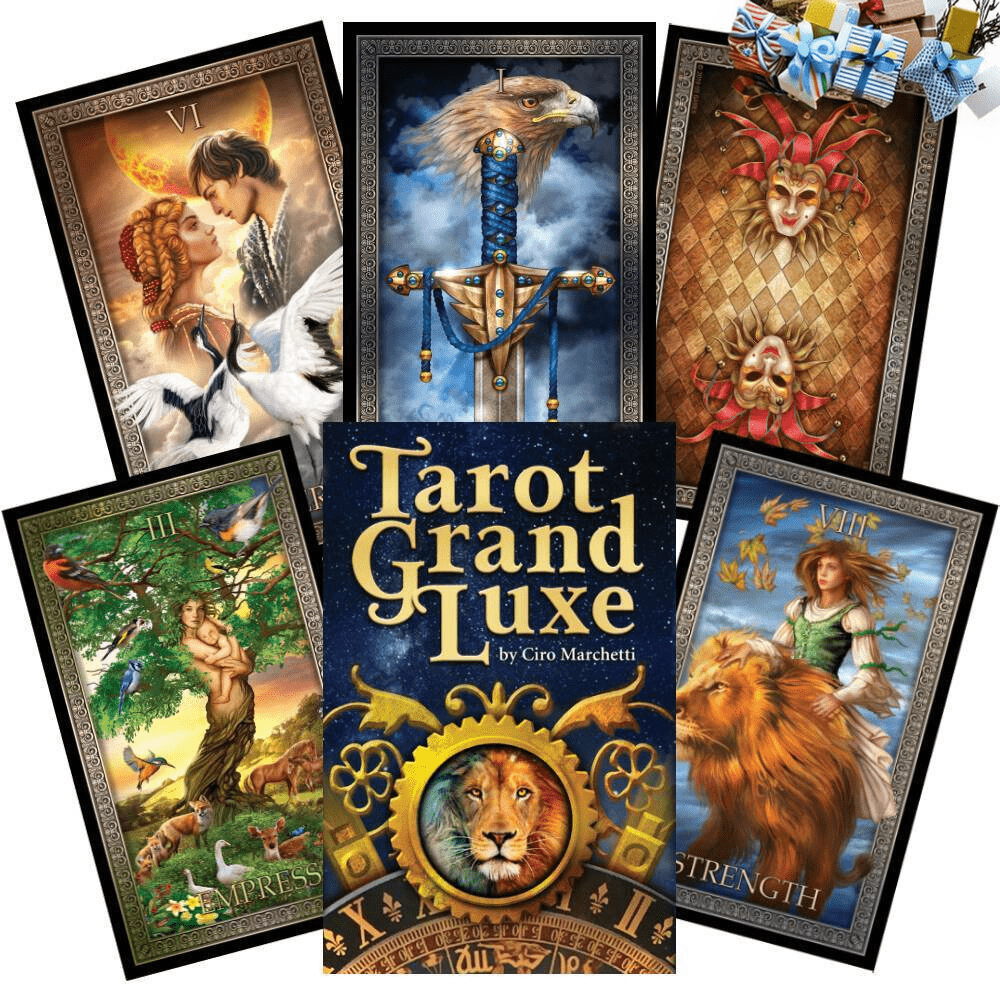 Tarot cards deck Grand Luxe by Ciro Marchetti - Gizmo Gifts
